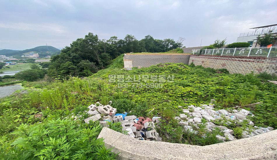 양평군 양평읍 대흥리 도로보다 낮은 주택지