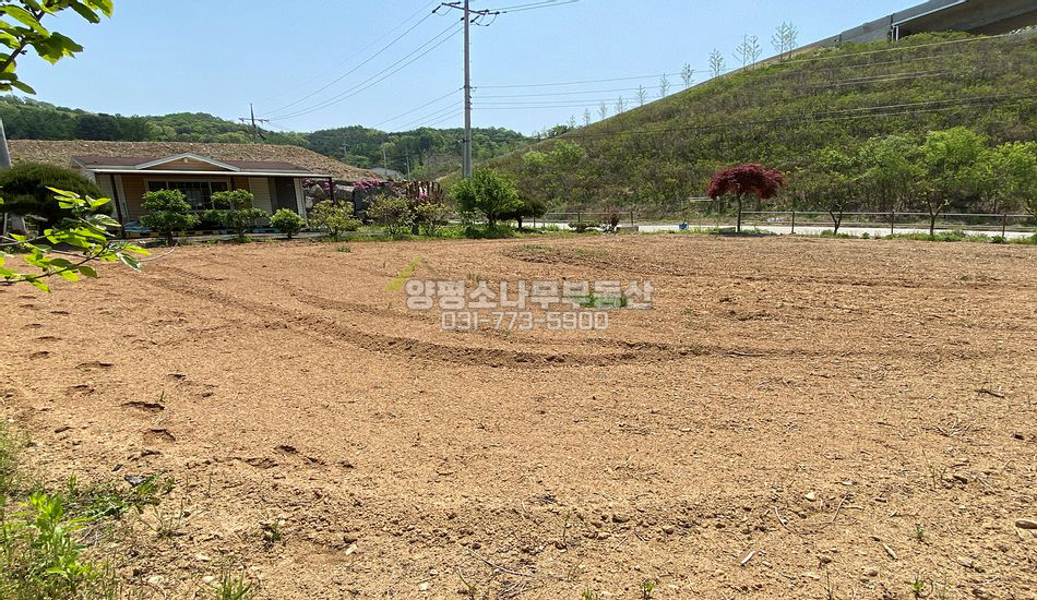 양평군 양서면 증동리 국수역 차량 5분 평편한 주택지
