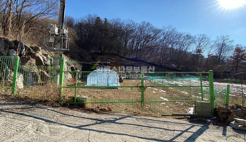 광주시 퇴촌면 우산리 산속 주말농장/농막