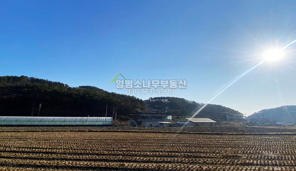 양평군 옥천면 신복리 평편한 진흥구역 맹지