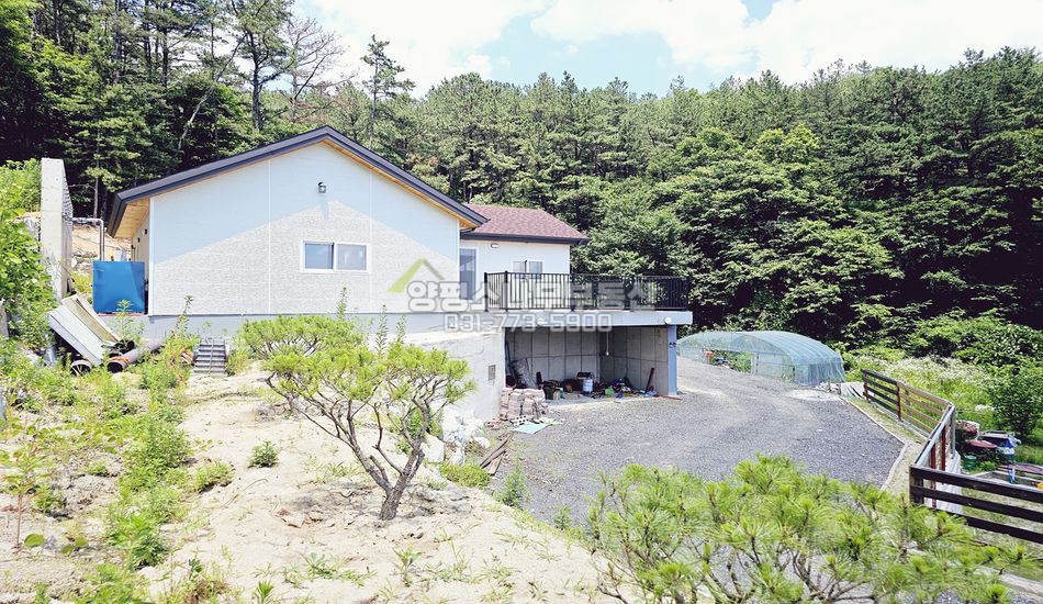 양평군 양동면 석곡리 산자락 접근성 좋은 근생허가 주택