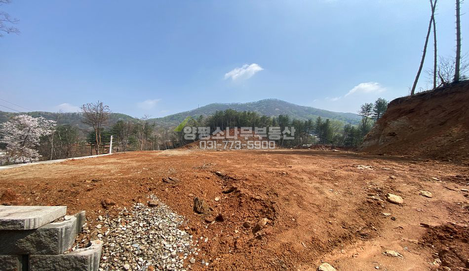 양평군 서종면 수능리 단지상단 급매 주택지