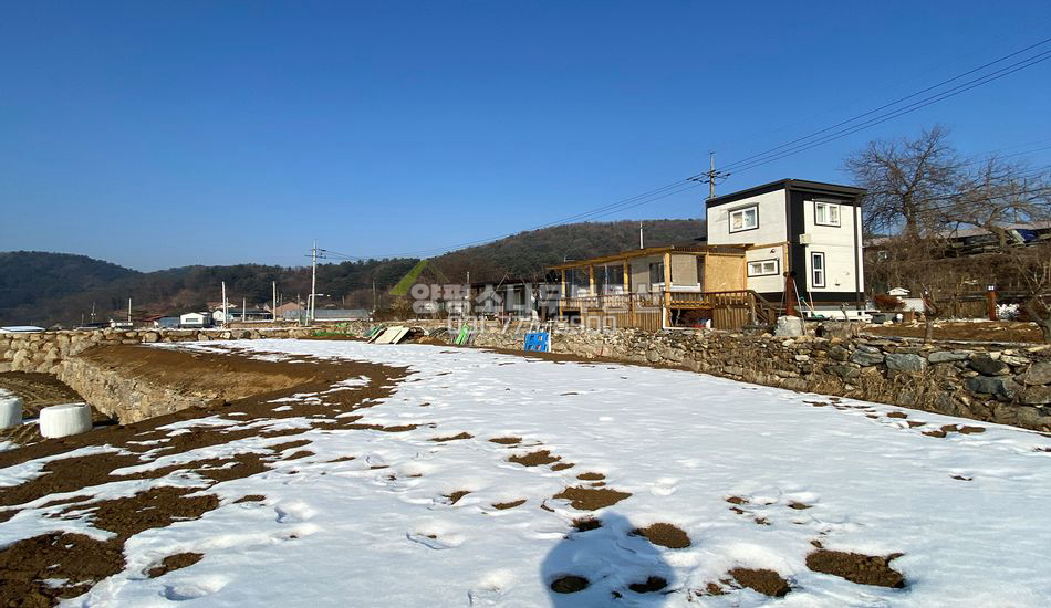 양평군 서종면 서후리 도로따라 기다란 토지