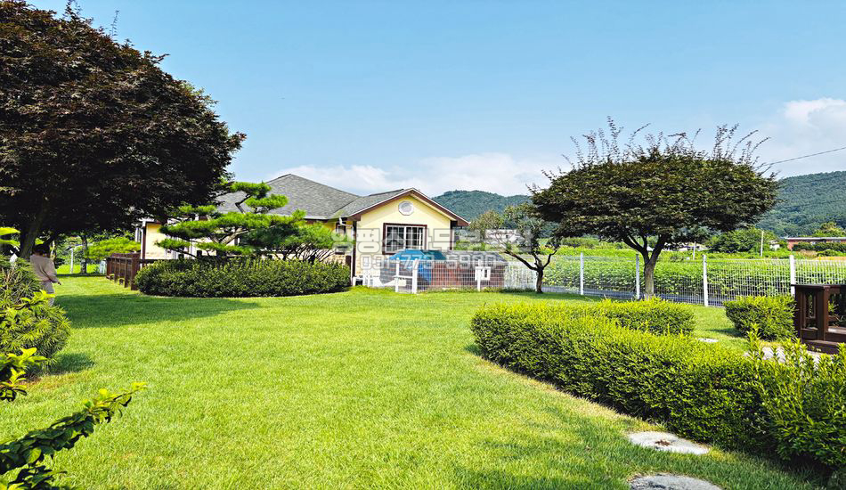 양평군 용문면 광탄리 한적한 대로변 관리잘된 단층주택