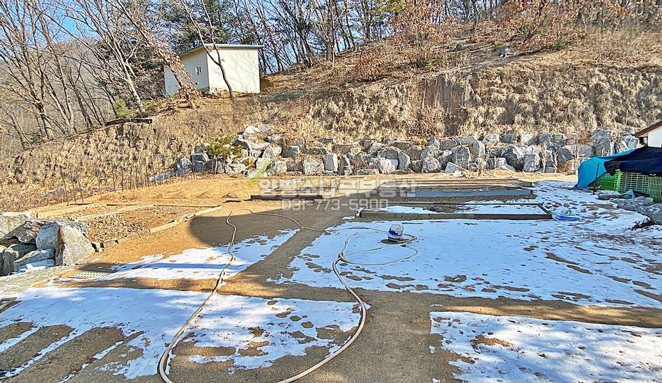 양평군 서종면 수능리 토목완료/차고/지하수/경관우수