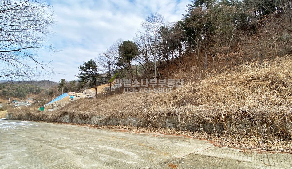 양평군 서종면 수능리 진입도로 넓은 단지형 주택지