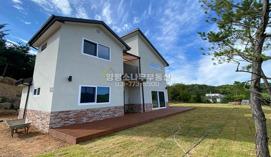양평군 서종면 도장리 단지 상단 신축주택/근생허가