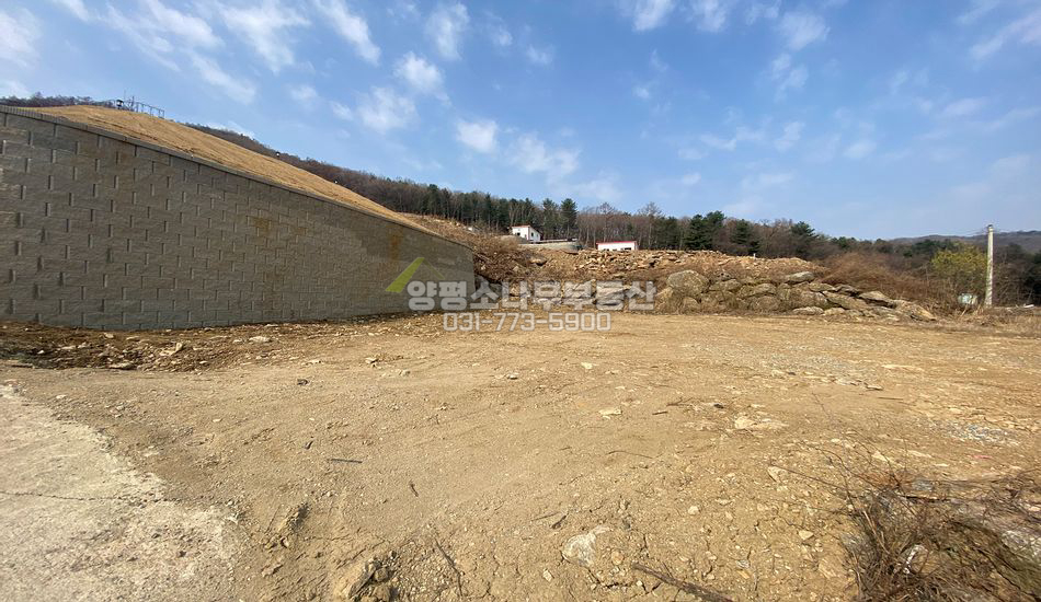양평군 용문면 덕촌리 단지상단 전망좋은 주택지