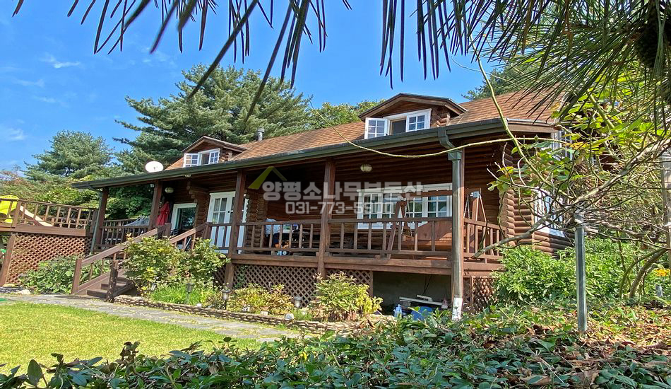 양평군 양평읍 신애리 전망좋은 통나무 목조주택