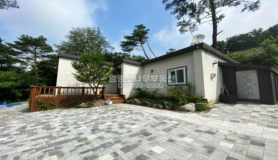 양평군 단월면 산음리 한적한 대로변 주말주택