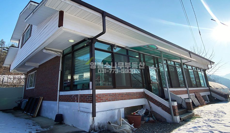 양평군 단월면 봉상리 터 넓은 벽돌구옥