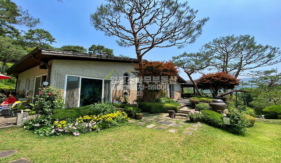 양평군 지평면 월산리 마당 조경관리 잘된 전원주택