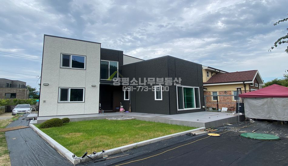 양평군 강상면 세월리 완전평지 남향 2층주택/농막有
