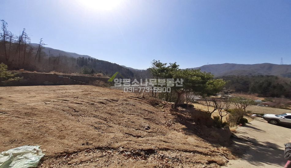 양평군 강하면 항금리 마을상단/트인전망/토목완료