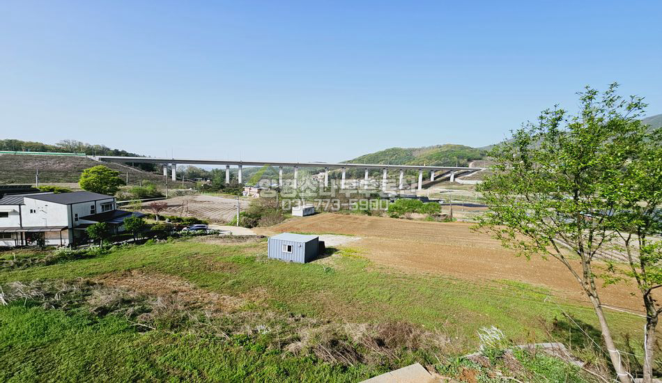 양평군 양서면 증동리 마을 내 평편한 부지