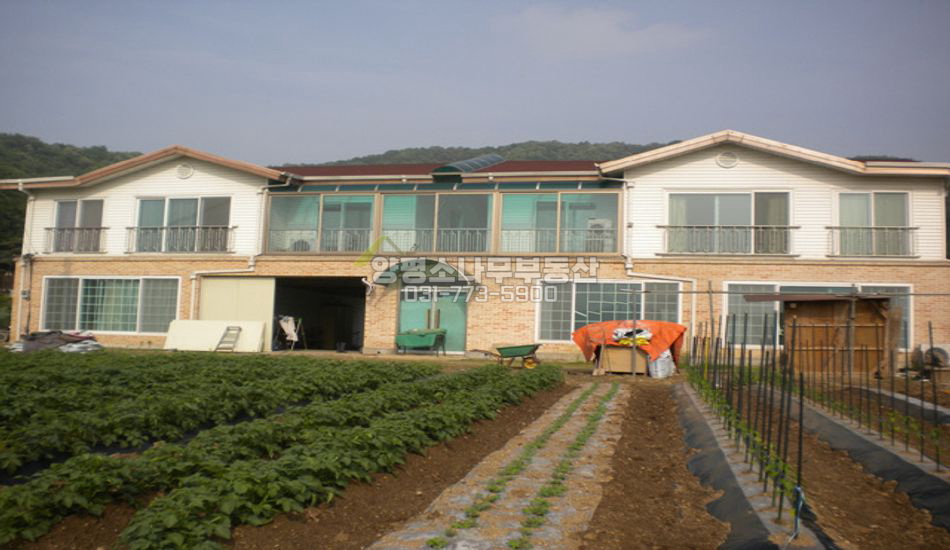양평군 강하면 운심리 마을내 건평넓은 건물/4세대/임대수익 /진흥구역
