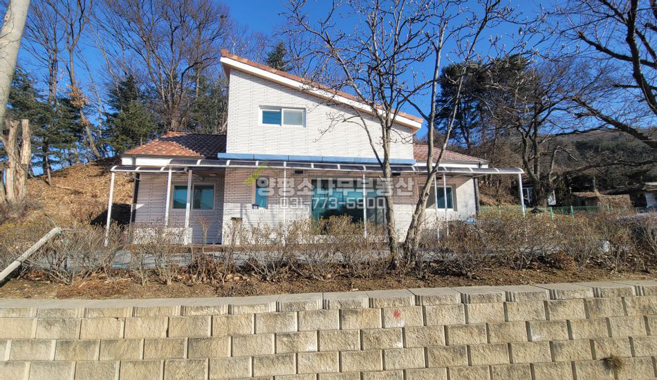 양평군 강하면 전수리 평지 남향 산자락 전원주택