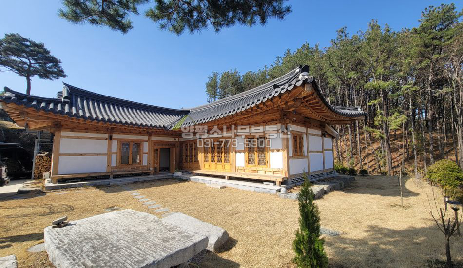 양평군 지평면 송현리 100%국산 소나무 전통한옥