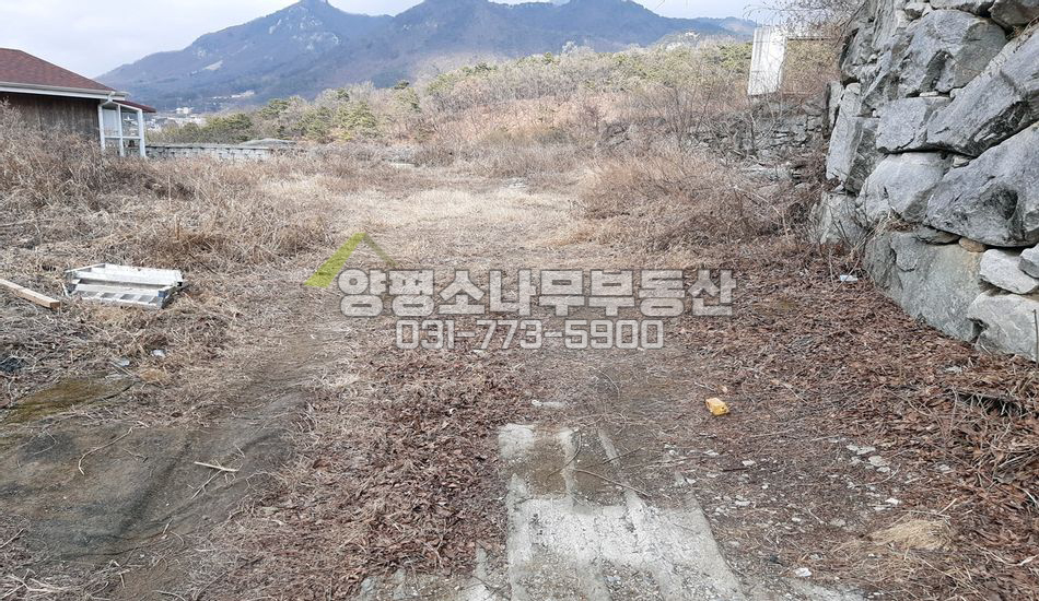 양평군 양평읍 백안리 쉬자파크 가는길 소형필지