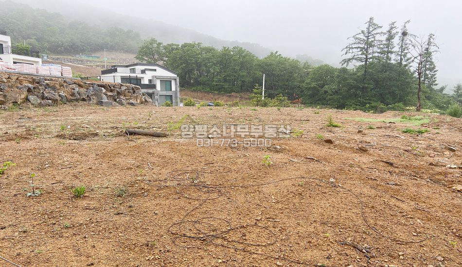 양평군 강하면 동오리 깊숙한곳 끝자락 주택지