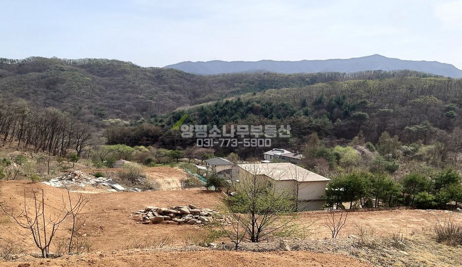 광주시 퇴촌면 영동리 마을 깊숙한 곳 상단/트인전망
