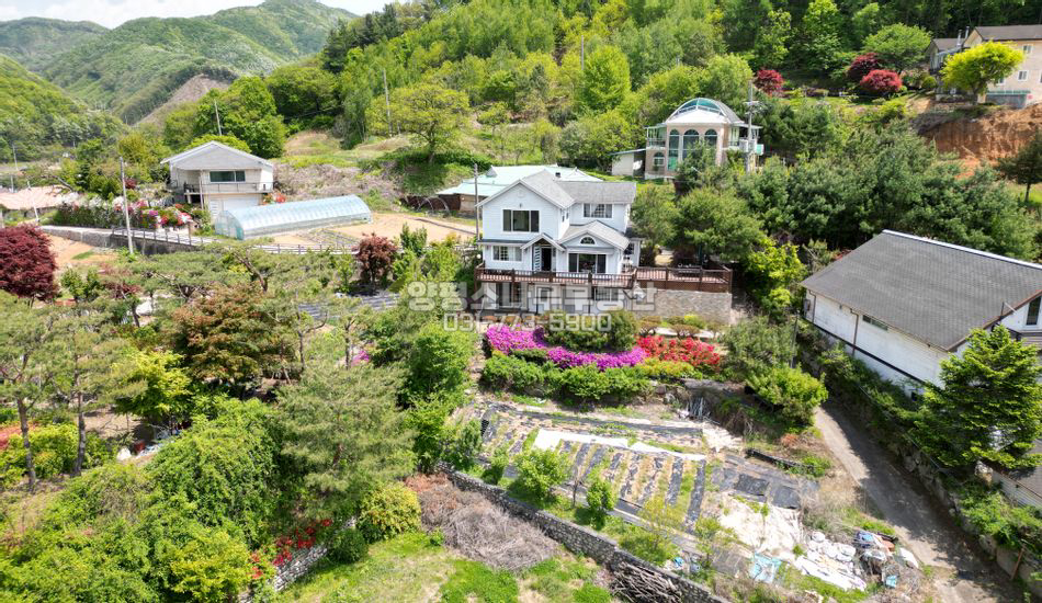 양평군 강하면 성덕리 참판이 살던..9개 봉우리 영구조망 주택