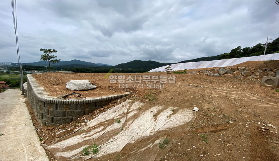 양평군 용문면 광탄리 광탄리 마을상단 토목완료