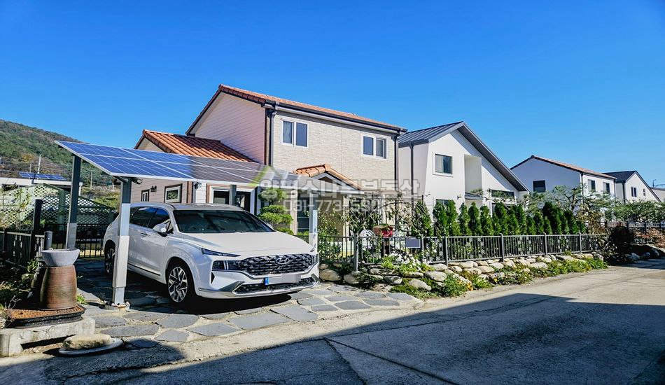 양평군 용문면 삼성리 흑천변 평지 단지내 전원주택
