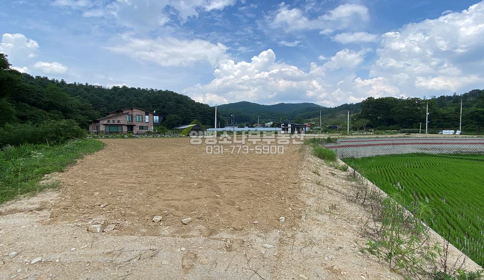 양평군 양동면 쌍학리 동양평IC 인근 기반완비 주택지