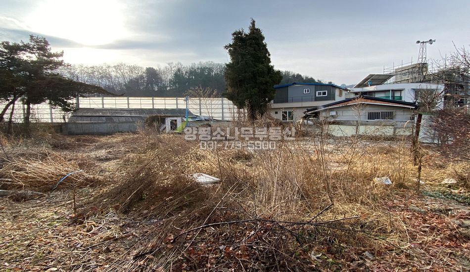양평군 용문면 다문리 용문역 인근 투자용지