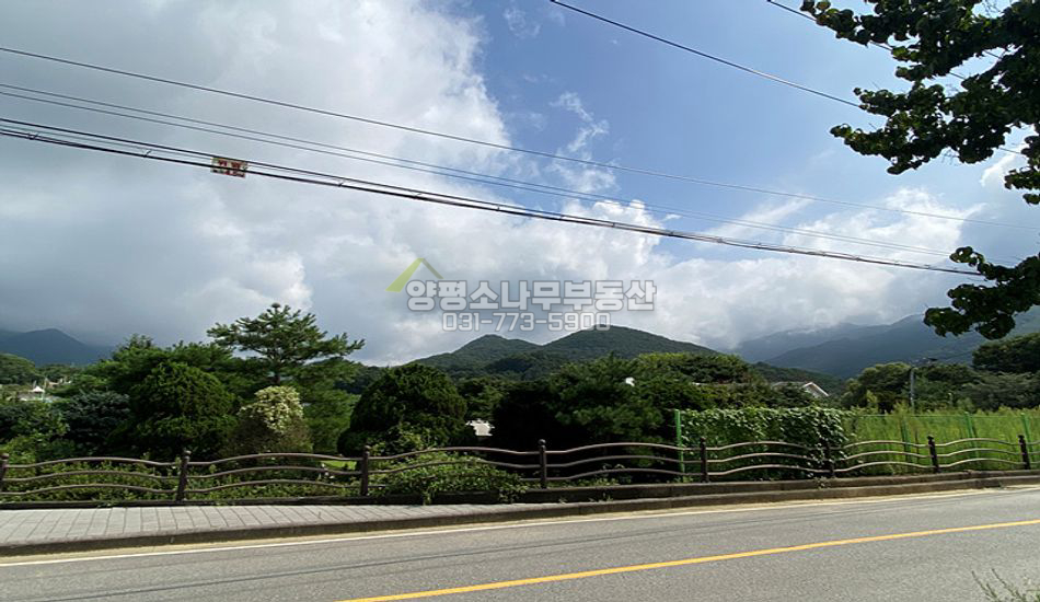 양평군 옥천면 용천리 2차선변 계획관리 부지