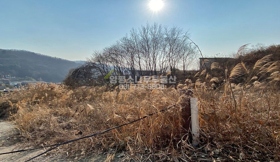 양평군 양서면 증동리 마을 깊숙한곳 전망좋은 주택지