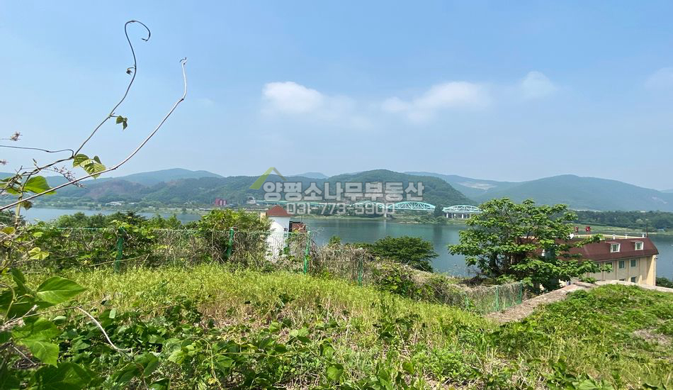 가평군 청평면 삼회리 북한강 근거리 조망 주택지