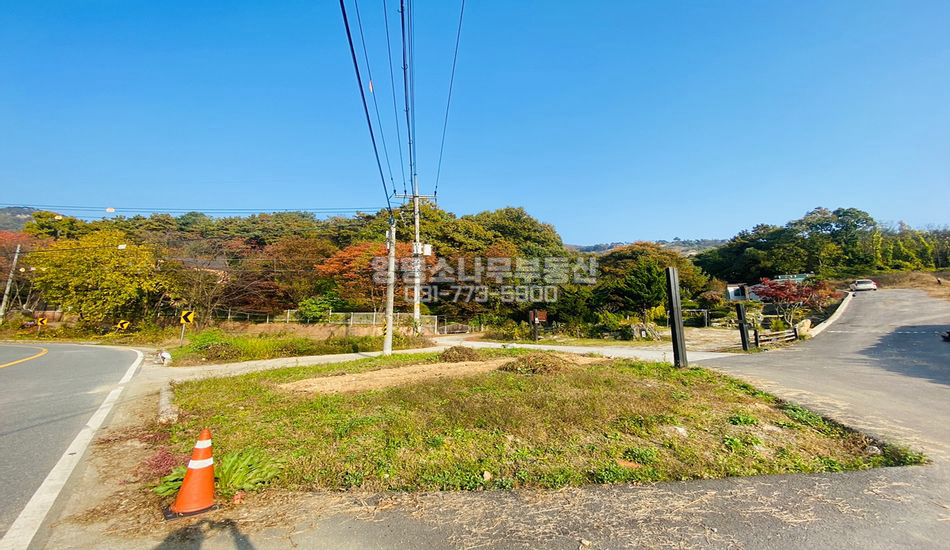 양평군 양평읍 백안리 쉬자파크 인근 전망좋은 주택지