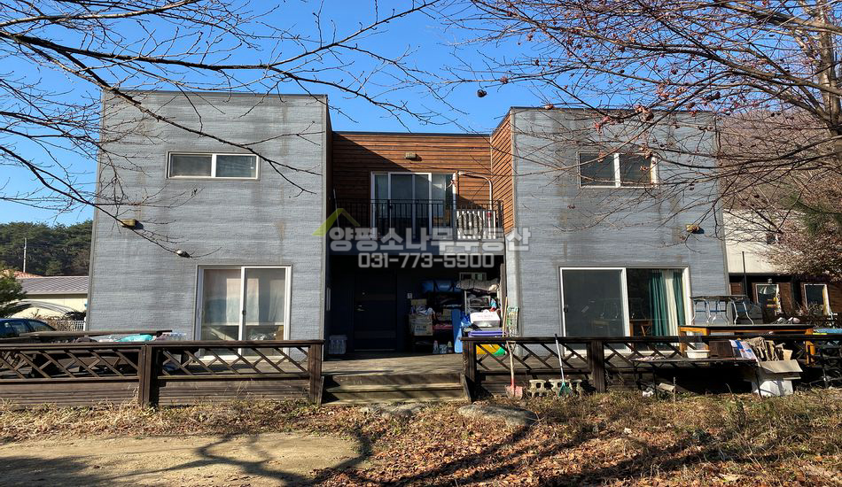 양평군 옥천면 용천리 한적한 2차선인근 2층주택/근생허가