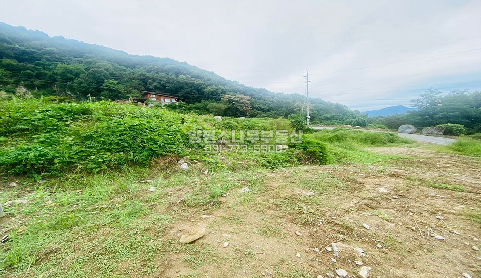 양평군 강상면 병산리 깊숙한 마을 상단 조용한 주택지/사찰인근