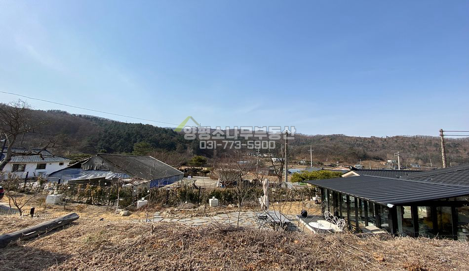 양평군 강하면 항금리 마을상단 주택지