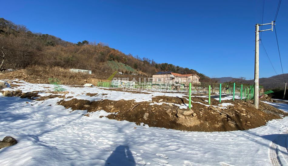 광주시 퇴촌면 우산리 마을 안쪽 주택지