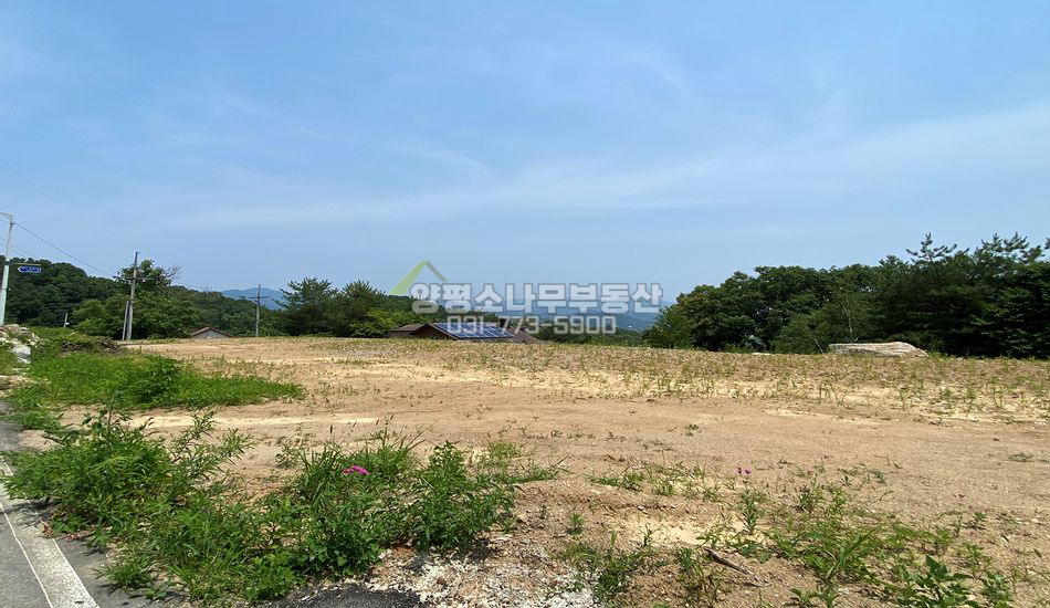 양평군 강하면 운심리 남한강 조망 주택지