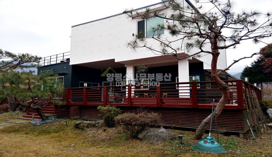 양평군 옥천면 용천리 지방도 접근성 최상 2층주택