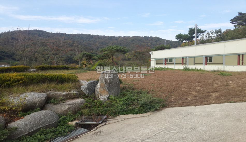 양평군 개군면 구미리 강조망/경사지/관리사
