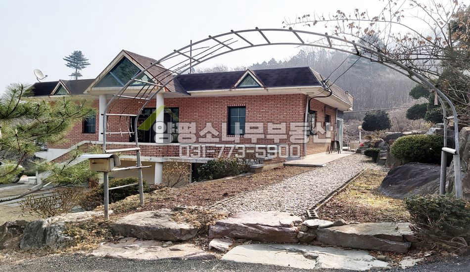 광주시 퇴촌면 관음리 지방도 근접 벽돌주택