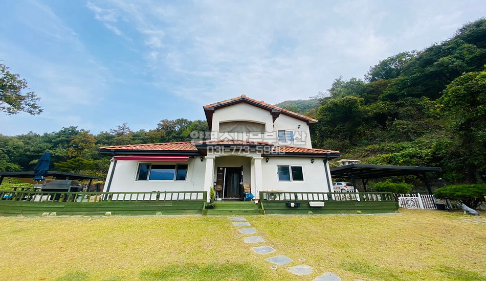 양평군 강하면 항금리 마을 상단 숲 속 힐링주택