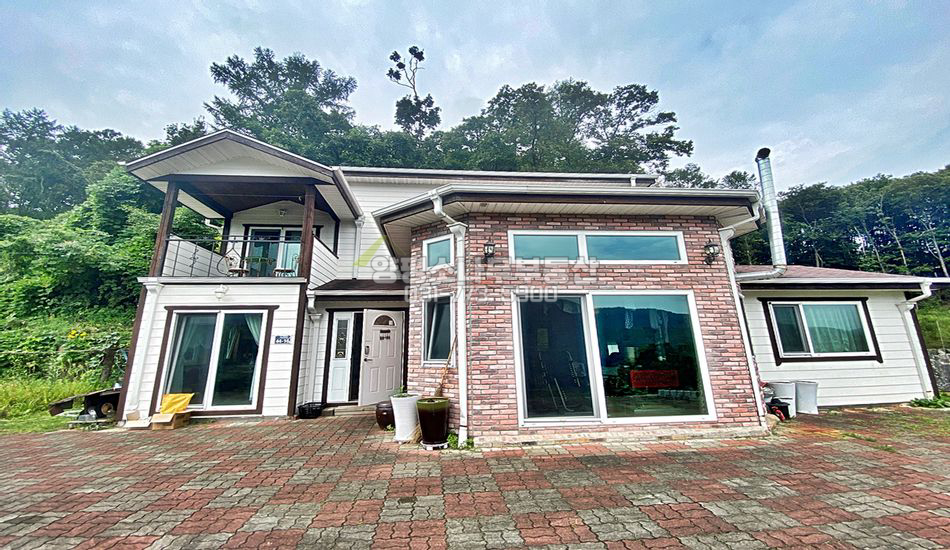 양평군 강하면 성덕리 마을 상단 독립적 입지