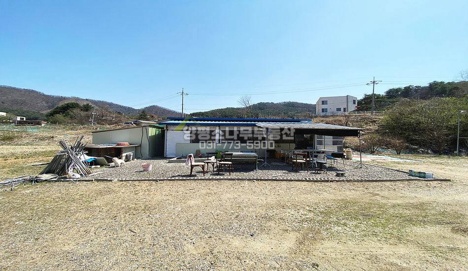 양평군 서종면 수능리 접근성 좋고 개울 접한 평편한 주택지