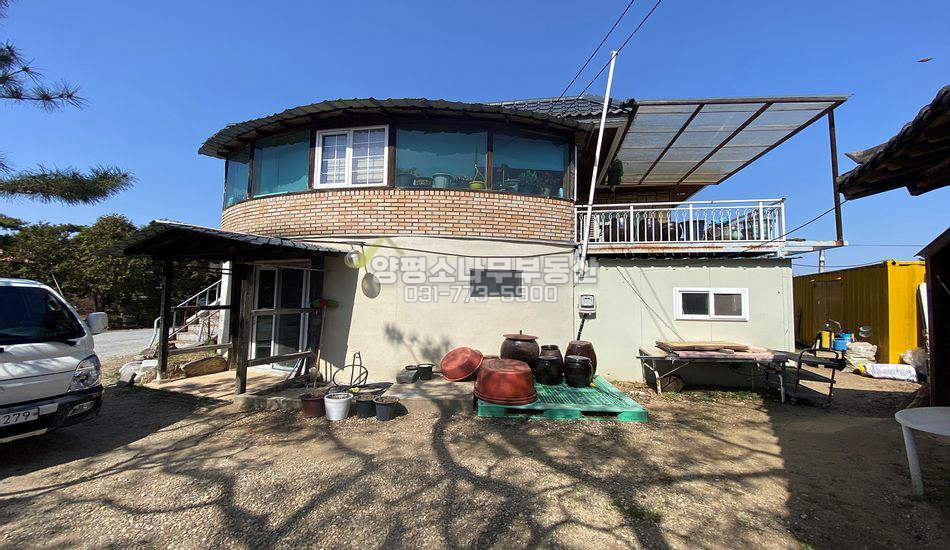 양평군 강하면 성덕리 마을내 터 넓은 농가주택/세대분리/대터
