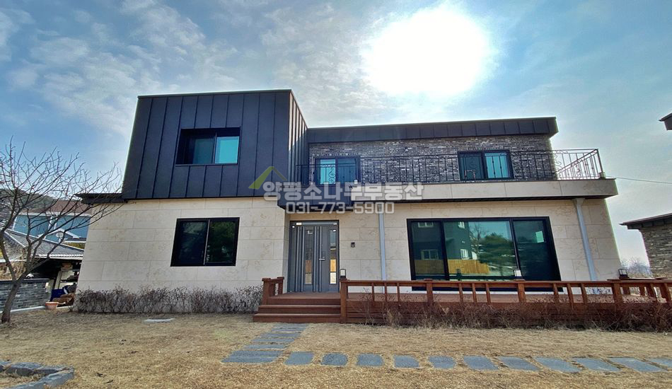 양평군 양평읍 백안리 도보 버스정류장/신축주택
