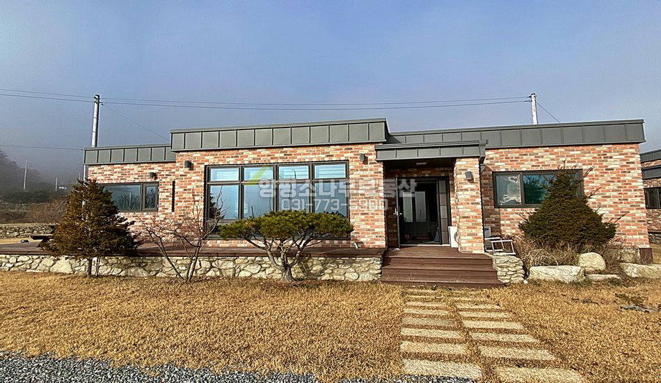 양평군 용문면 연수리 풍광좋은곳 평지 남향 준신축 
