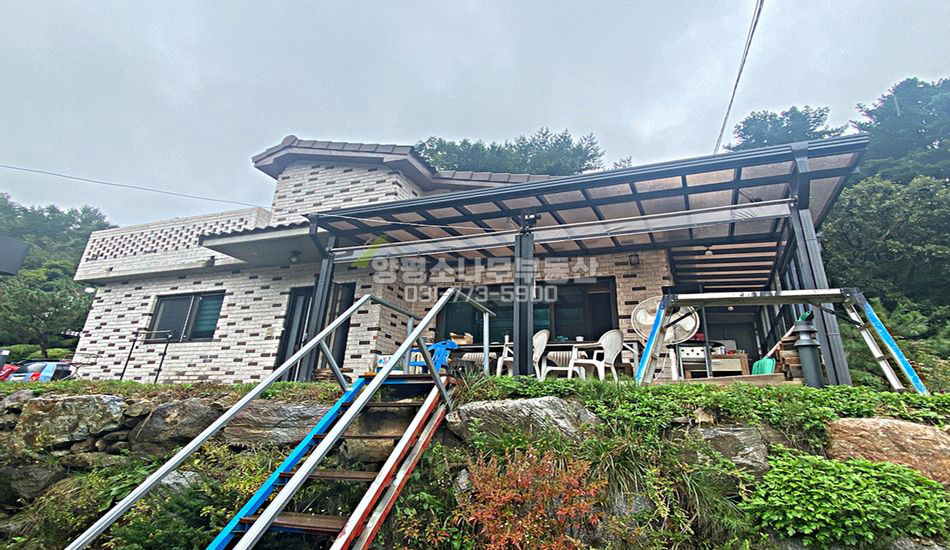 양평군 서종면 명달리 거실고 높은 콘크리트 주택