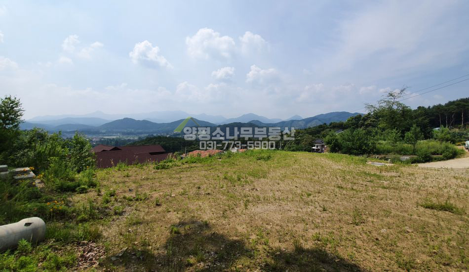 양평군 용문면 광탄리 토목완료/서향전망/계획관리